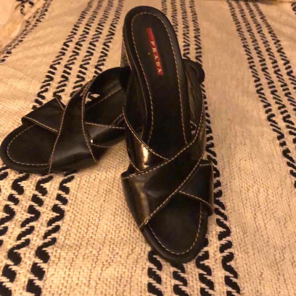 Authentic Prada sandals.
